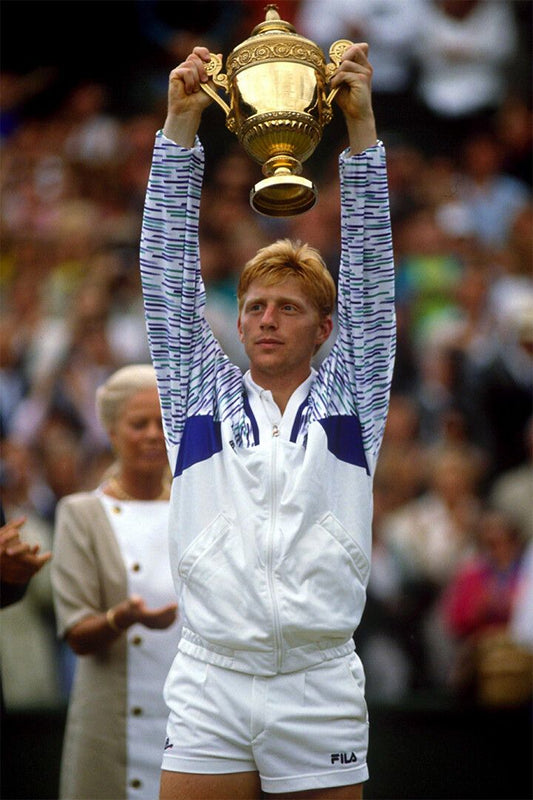Boris Becker Celebrity German Male Tennis Player Jigsaw Puzzle