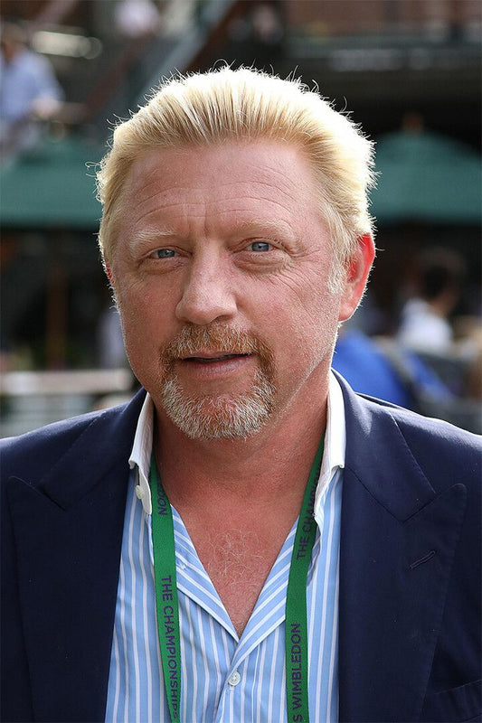 Boris Becker Celebrity German Tennis Match Wall Art Home Decor Poster