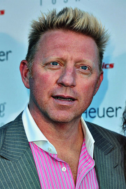 Boris Becker Celebrity German Tennis Player Jigsaw Puzzle