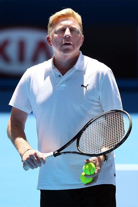 Boris Becker German Tennis Player Tennis Equipment Jigsaw Puzzle