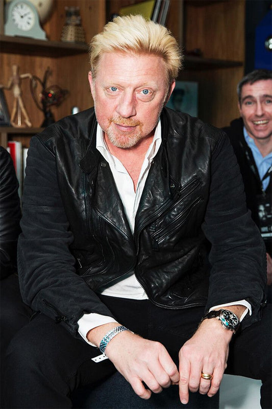 Boris Becker German Tennis Player Tennis Match Jigsaw Puzzle