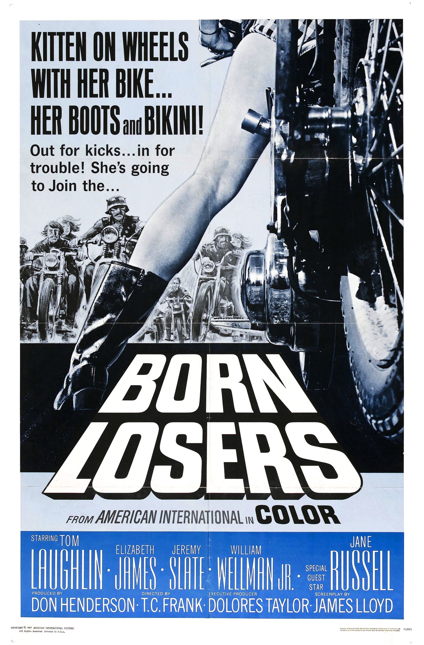 Born Losers 01 Movie Magnet