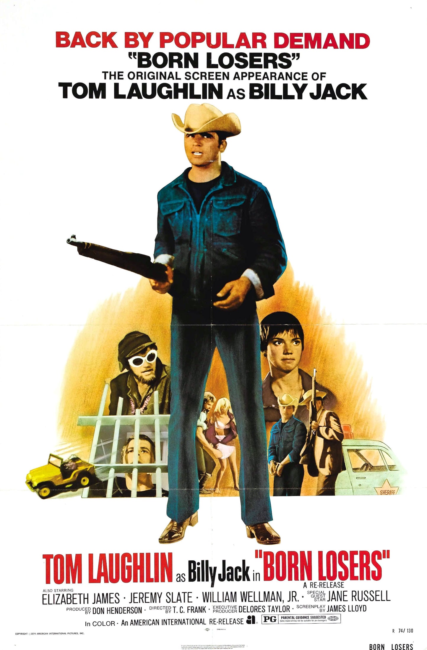 Born Losers 02 Movie Magnet