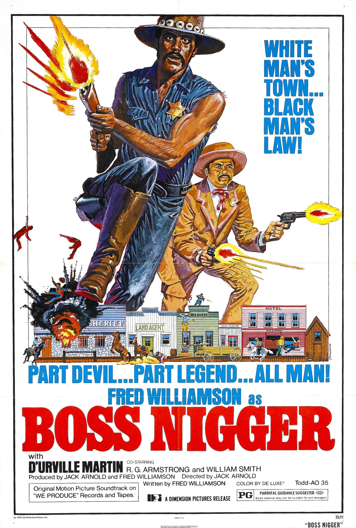 Boss Nigger 01 Movie Magnet