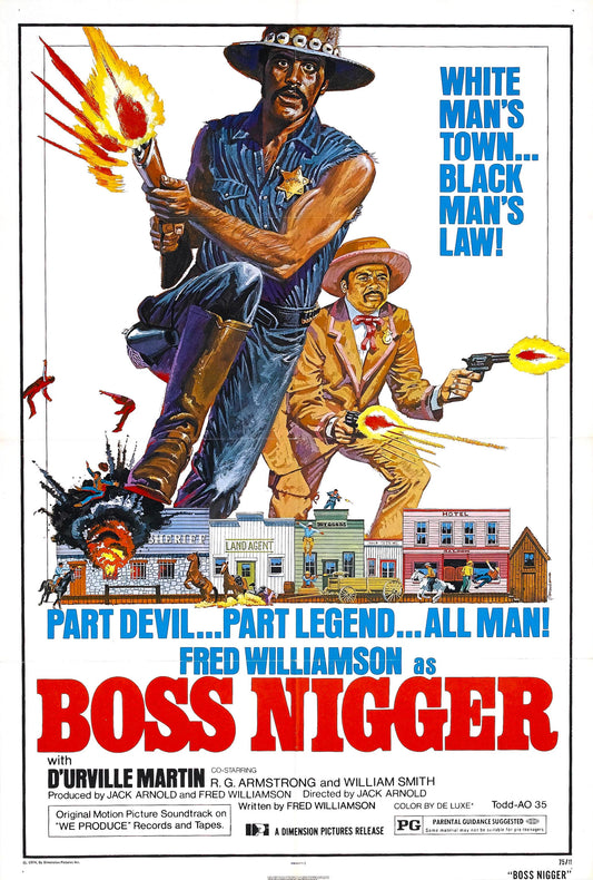 Boss Nigger 01 Movie Magnet