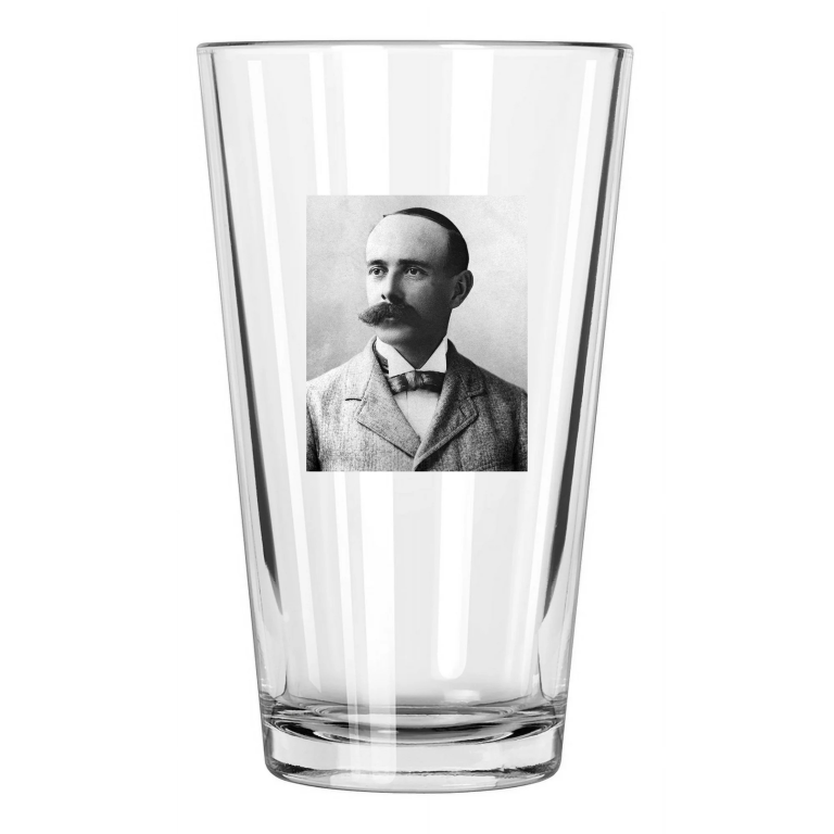 Boston Beaneaters Frank Selee Baseball Vintage Hof 99 Pint Beer Drinking Glass