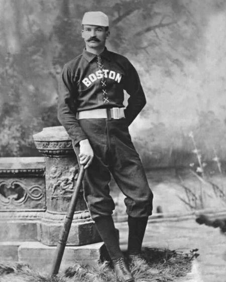 Boston Beaneaters Michael King Kelly Photo Baseball Poster Print Hof 45