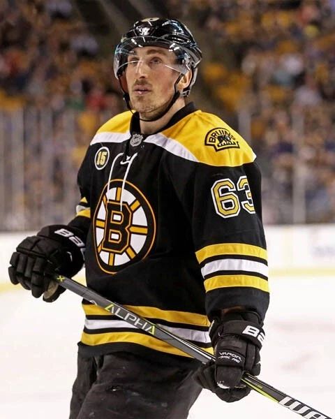 Boston Bruins Brad Marchand Glossy Photo Hockey Print Poster