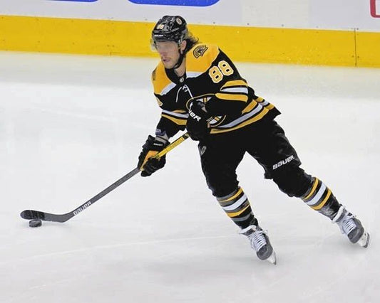 Boston Bruins David Pastrnak Glossy Photo Hockey Print Poster