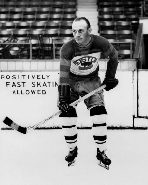 Boston Bruins Eddie Shore Glossy Photo Print Nhl Hockey Poster Hof 47 1