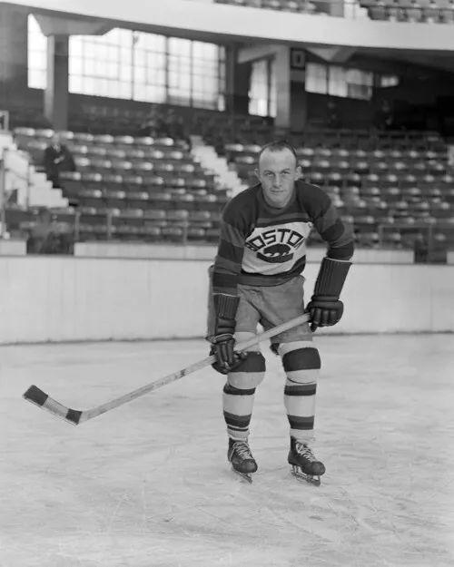 Boston Bruins Eddie Shore Glossy Magnet Print Nhl Hockey Magnet Hof 47 2
