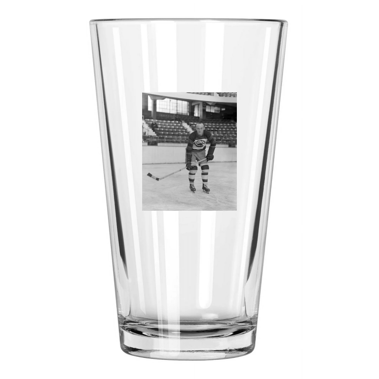 Boston Bruins Eddie Shore Photo Nhl Hockey Hof 47 2 Pint Beer Drinking Glass
