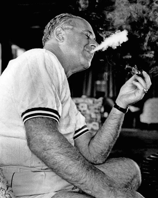 Boston Celtics Coach Red Auerbach Glossy Photo Basketball Print Hof 1968 2