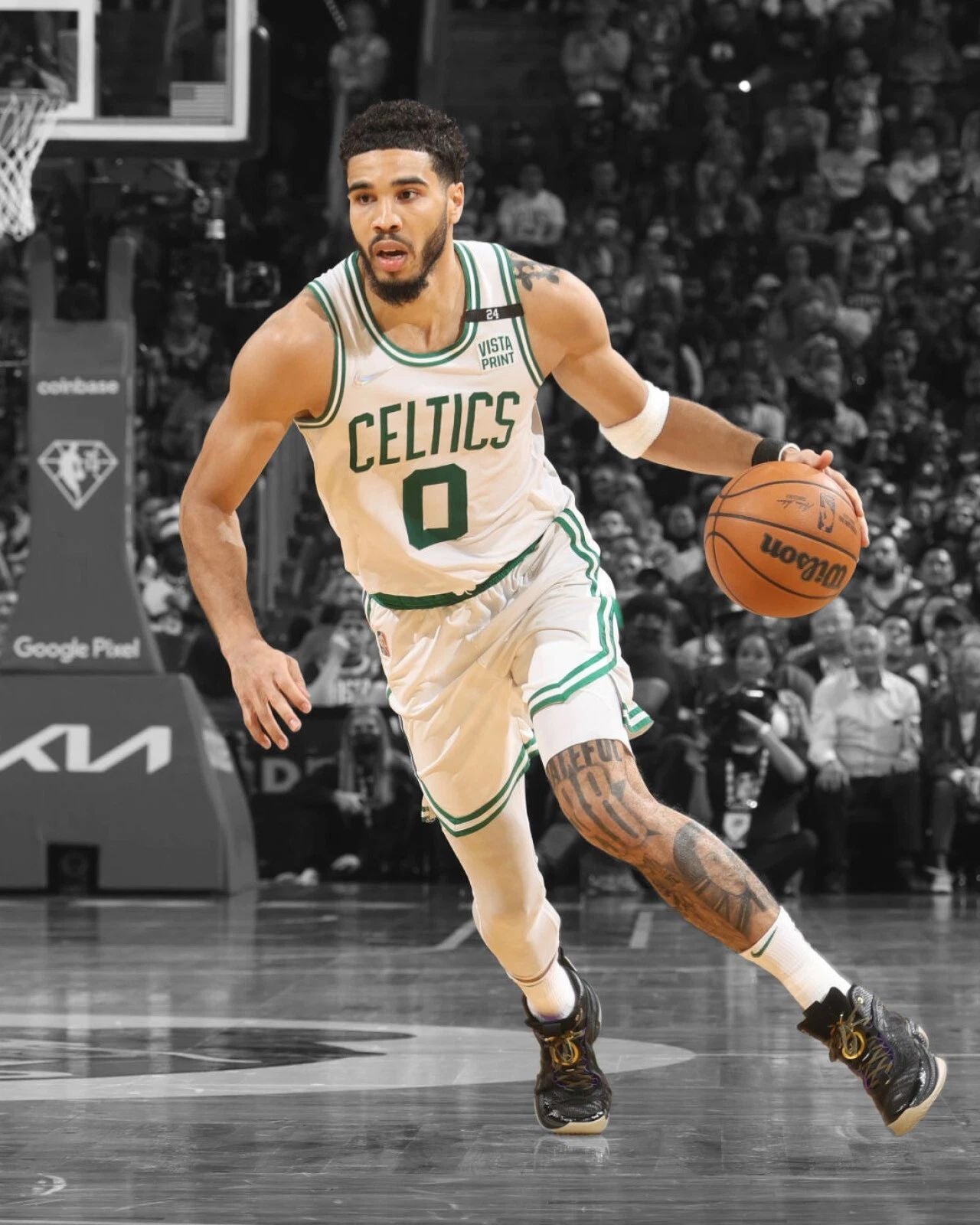 Boston Celtics Jayson Tatum Glossy Magnet Print Spotlight Magnet 1