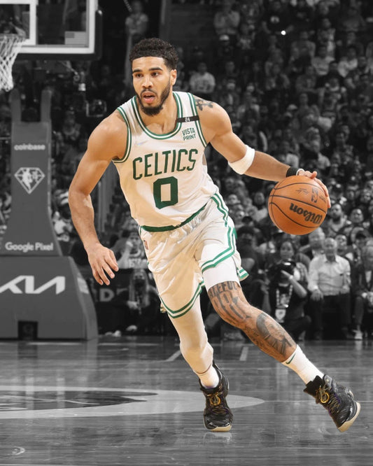 Boston Celtics Jayson Tatum Glossy Magnet Print Spotlight Magnet 1