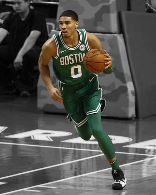 Boston Celtics Jayson Tatum Glossy Magnet Print Spotlight Magnet 2