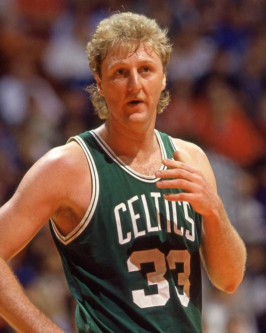 Boston Celtics Larry Bird Glossy Keychain Basketball Keychain Hof 1998