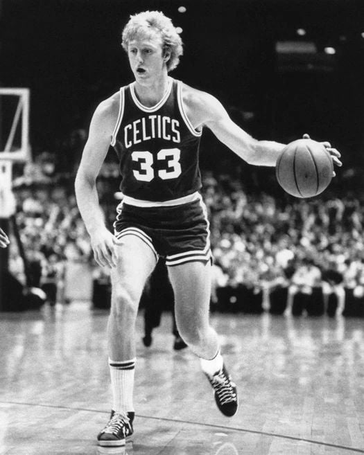Boston Celtics Larry Bird Glossy Photo Nba Basketball Print Poster