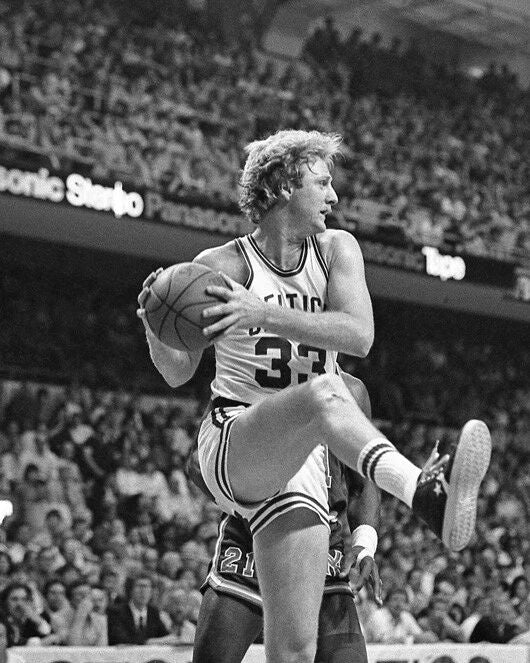Boston Celtics Larry Bird Glossy Photo Print Poster Basketball Hof 98