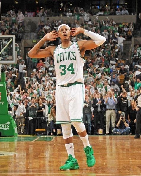 Boston Celtics Paul Pierce Glossy Photo Print Nba Basketball Poster