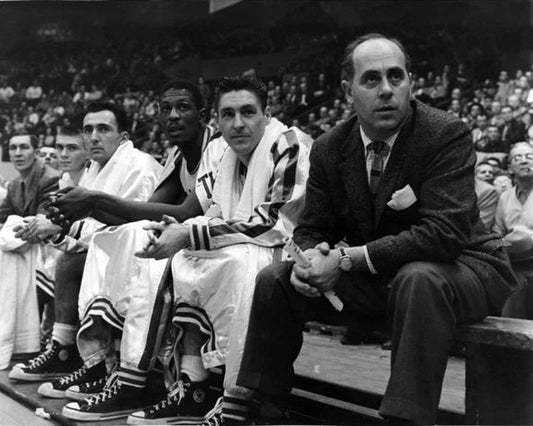Boston Celtics Red Auerbach, Bill Russell, Bob Cousy Glossy Keychain Keychain