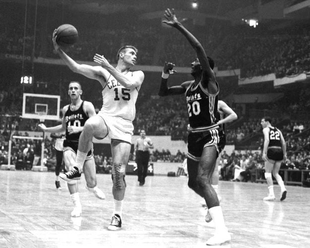 Boston Celtics Tom Heinsohn Glossy Photo Nba Basketball Print Poster