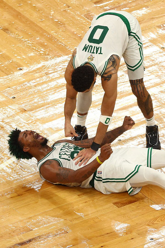Boston Playoff Finals Tatum And Marcus Jigsaw Puzzle