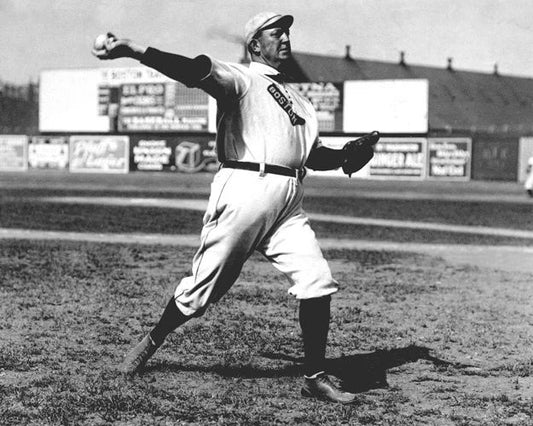 Boston Red Sox Cy Young Glossy Magnet Baseball Print Vintage Magnet