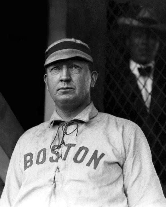 Boston Red Sox Cy Young Glossy Photo Baseball Print Vintage Poster Hof 37