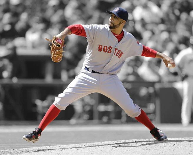 Boston Red Sox David Price Glossy Magnet Spotlight Print Baseball Magnet