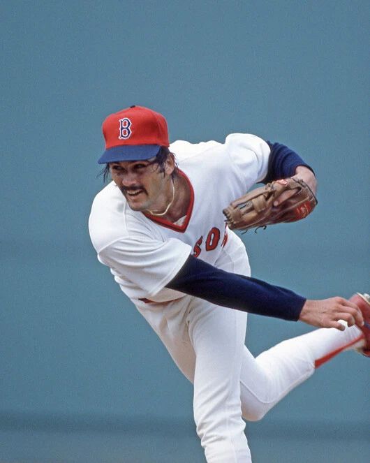 Boston Red Sox Dennis Eckersley Glossy Photo Baseball Poster Print Hof 04