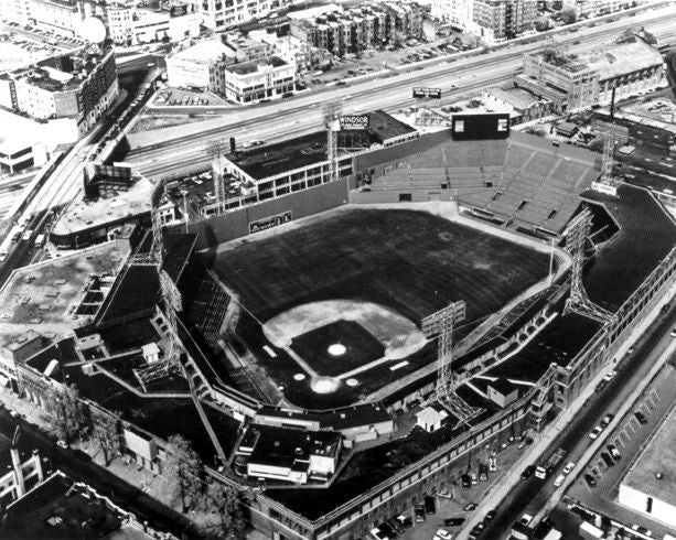 Boston Red Sox Fenway Park Glossy Photo Baseball Print Field Poster 1