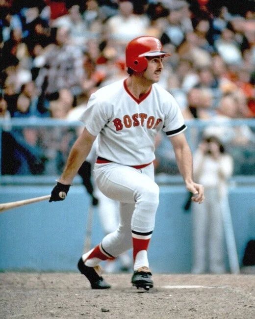 Boston Red Sox Fred Lynn Glossy Magnet Print Baseball Magnet