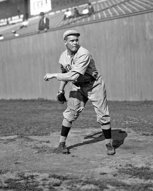 Boston Red Sox Hubert 'Dutch' Leonard Glossy Photo Baseball Print Poster