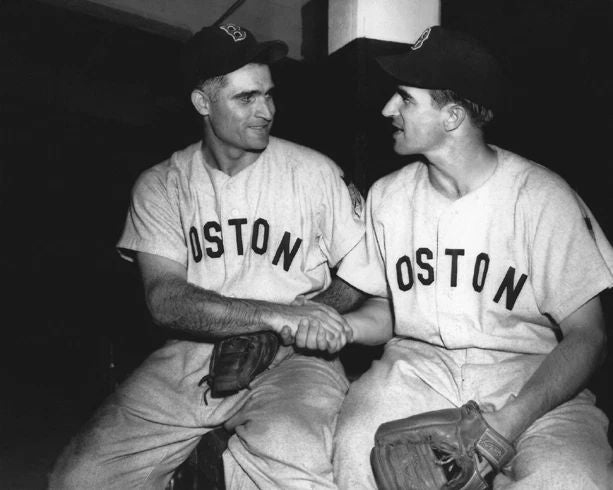 Boston Red Sox Johnny Pesky & Bobby Doerr Glossy Magnet Magnet