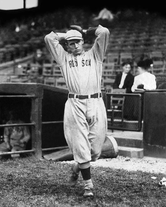 Boston Red Sox 'Smoky' Joe Wood Glossy Photo Baseball Print Poster