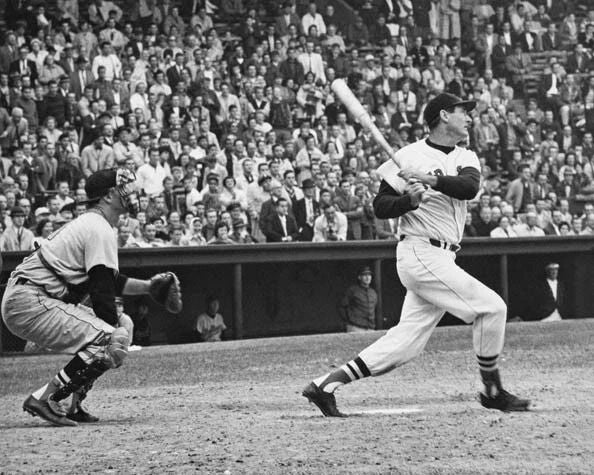 Boston Red Sox Ted Williams Glossy Keychain Last At Bat Keychain