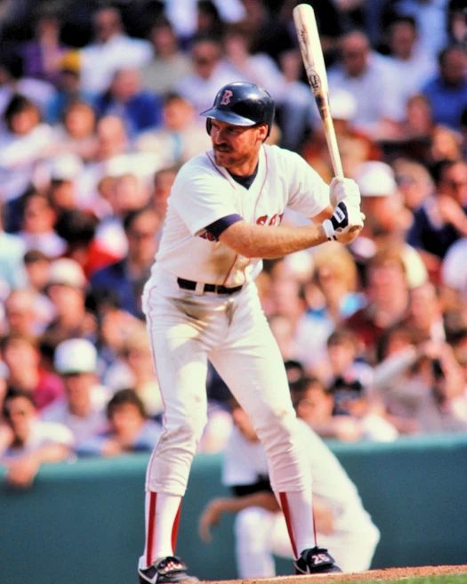 Boston Red Sox Wade Boggs Glossy Keychain Baseball Keychain Hof 2005 1