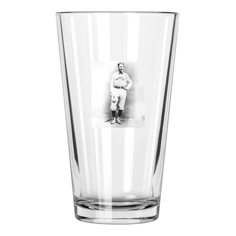 Boston Red Stockings Albert Spalding Reprint Vintage Hof 39 Pint Beer Glass