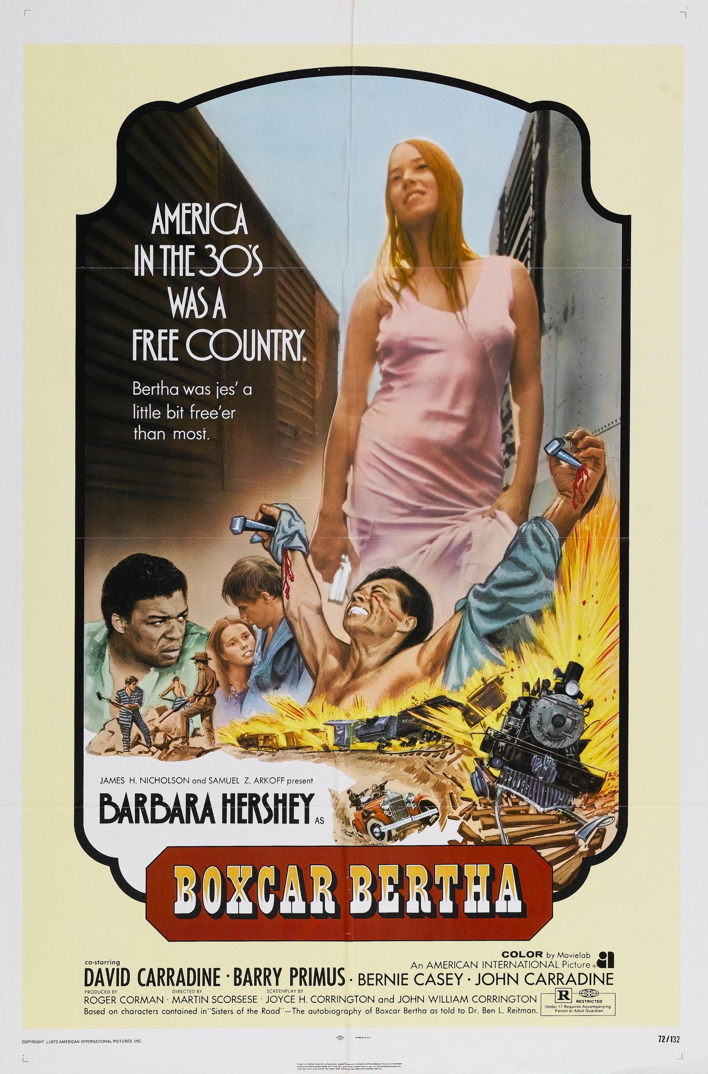 Boxcar Bertha 01 Movie Magnet