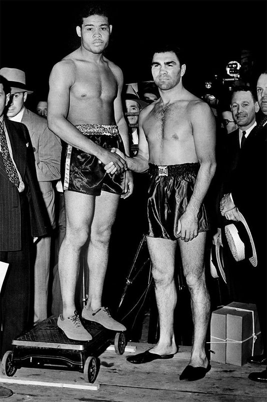 Boxers Max Schmeling Whispering To Joe Louis Jigsaw Puzzle