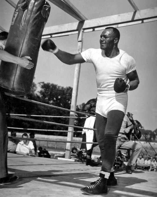 Boxing Champion 'Jersey' Joe Walcott Glossy Keychain Training Keychain
