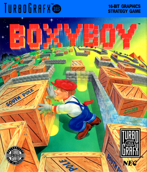 Boxy Boy Turbografx 16 Print Poster