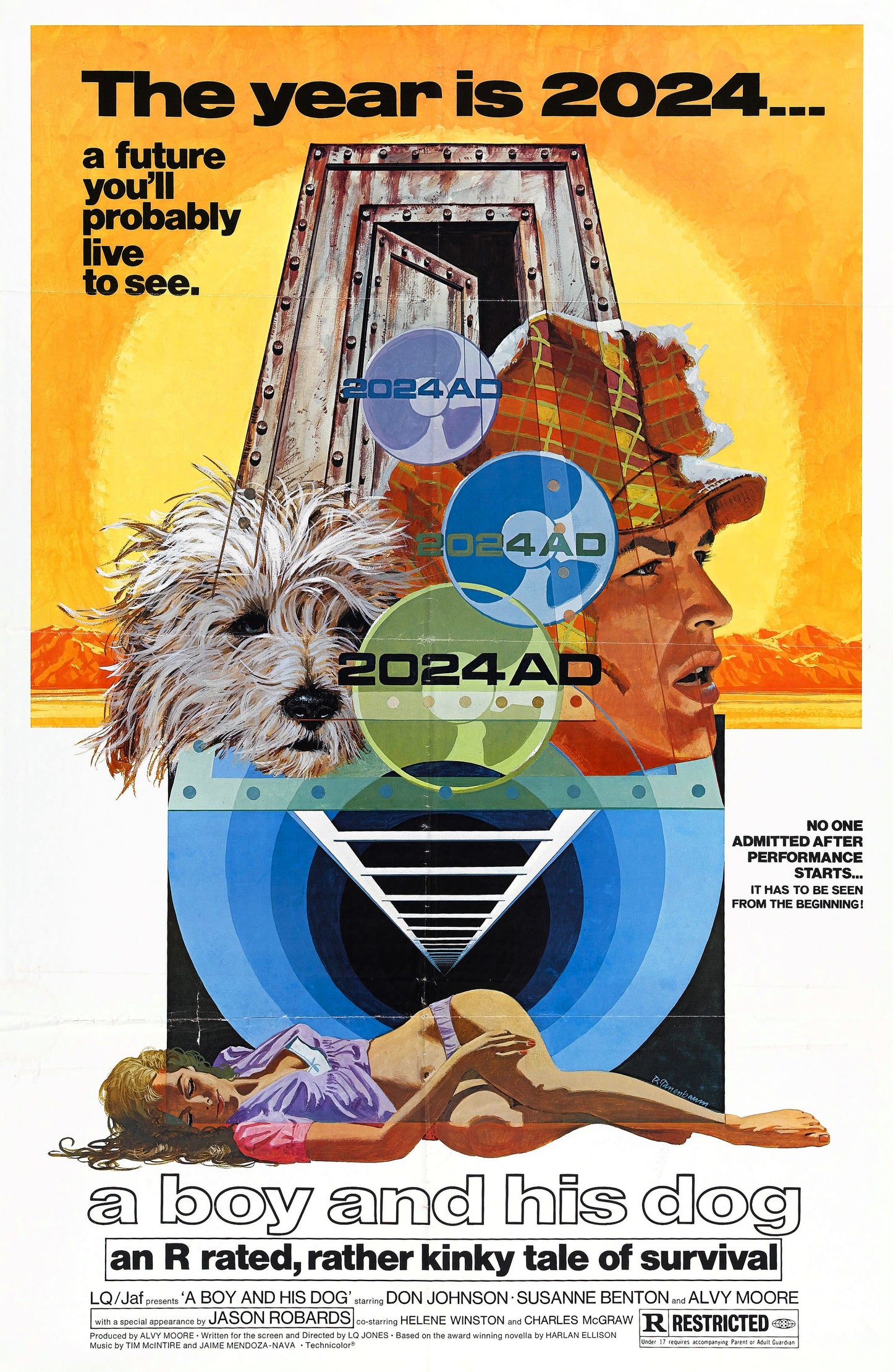 Boy And His Dog 01 Movie Magnet
