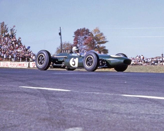 Brabham Bt7 Jack Brabham Glossy Photo Formula 1 Us Grand Prix Poster Print
