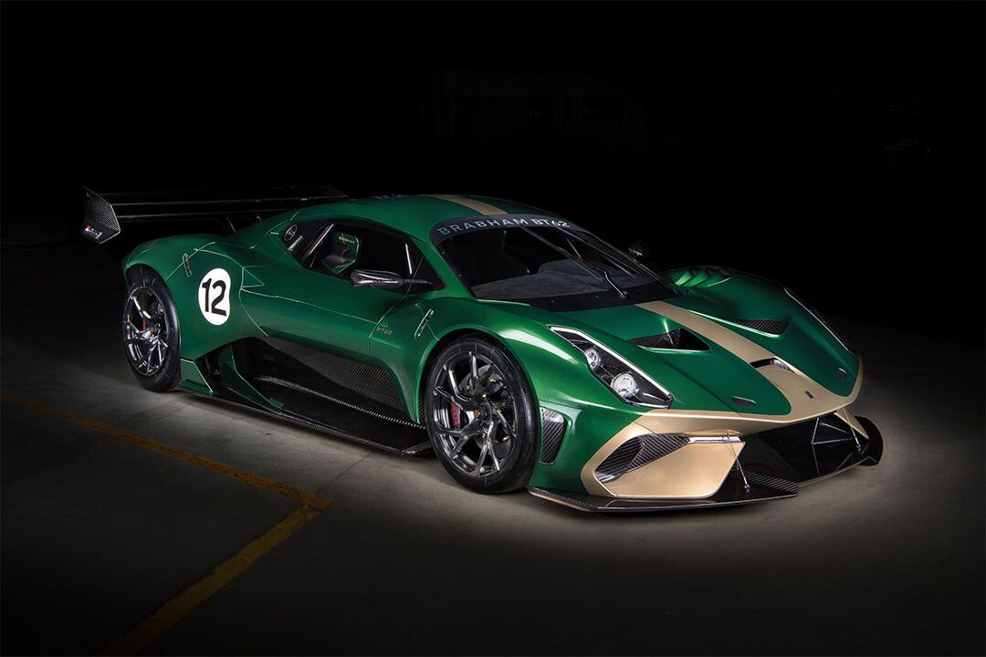 Brabham Bt62 Racing Car Classic Car Desing Wall Art Home Decor Poster