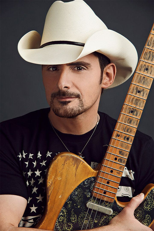 Brad Paisley Celebrity Musician Guitarist Jigsaw Puzzle