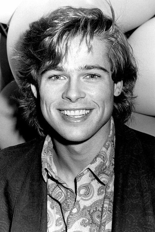 Brad Pitt Actor Handsome Young Painting Jigsaw Puzzle
