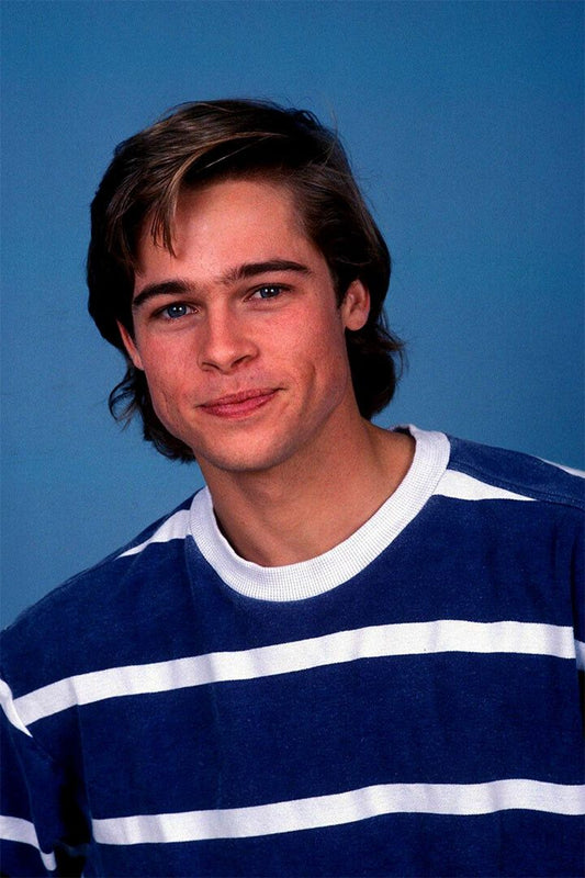 Brad Pitt Tv Movie Actor Cute Print Painting Jigsaw Puzzle