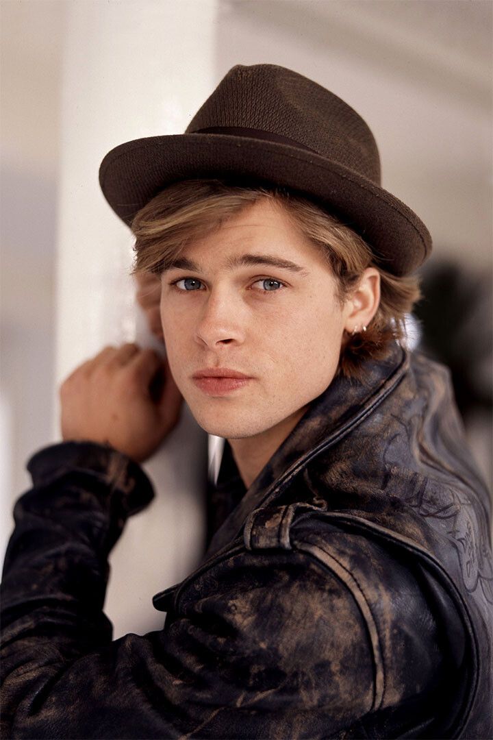 Brad Pitt Young Movie Actor Handsome Print Jigsaw Puzzle